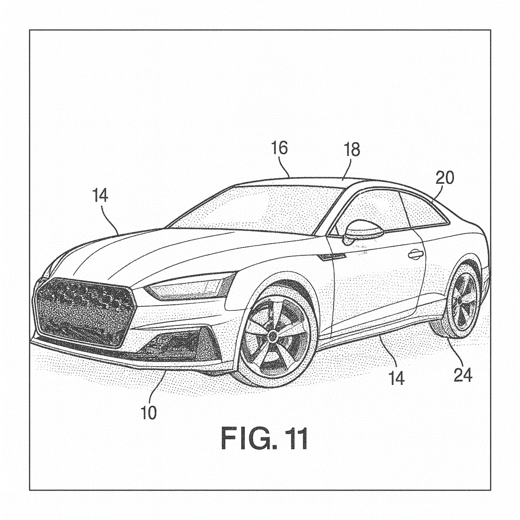 2020 Audi A5 Sketch